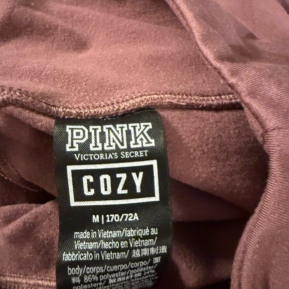 PINK Victoria's Secret Mauve Cozy Leggings - Picture 5 of 5